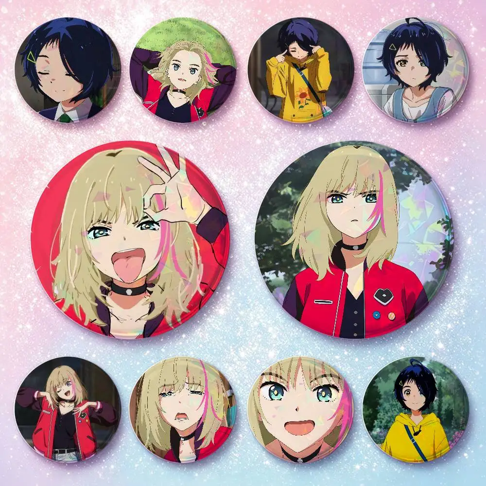 The Wonder Egg Priority Anime Badges Button Round Creative Pin Brooch Badge Bag Decor Accessories Fans Collect Friends Gifts