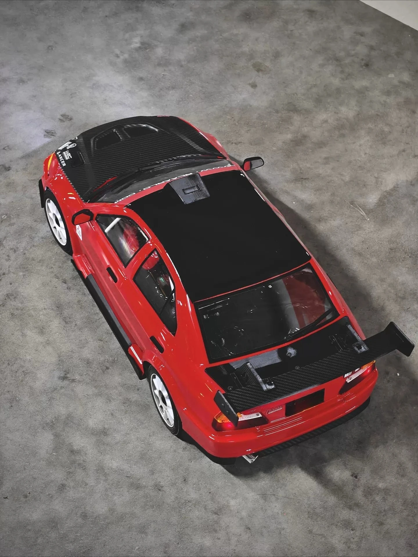 1/7 RC Rally Car Custom Large Rear Spoiler For Rlaarlo SLEVO‑07 Racing Aerodynamic Design Performance Upgrade Hobby Accessories view 5