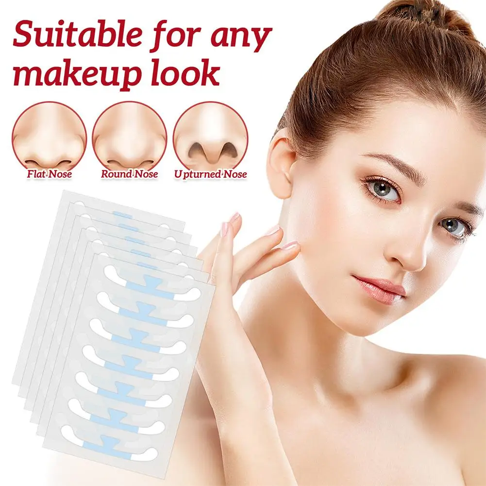 Shrink Nose Patch Cosplay Special Nose Slimming Shrink Strip Slimming Invisible Beauty Nose Patch To Create Exquisite Makeup