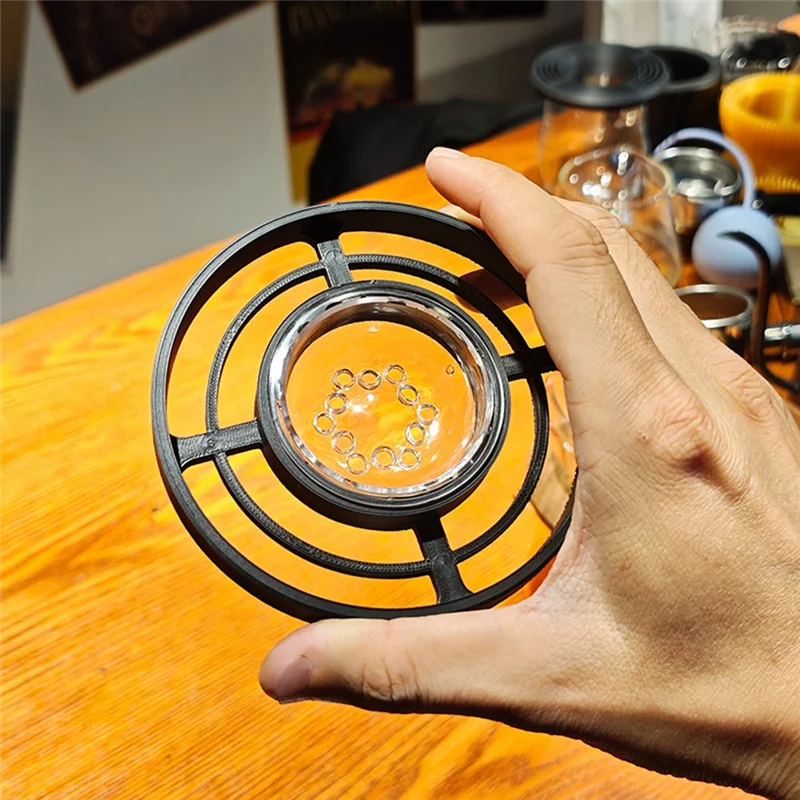 WHYY-コーヒードリッパーフィルターホルダー均一にドリップフィルター怠惰なハンドフィルターカップシャワーブラケットセットコーヒーアクセサリー