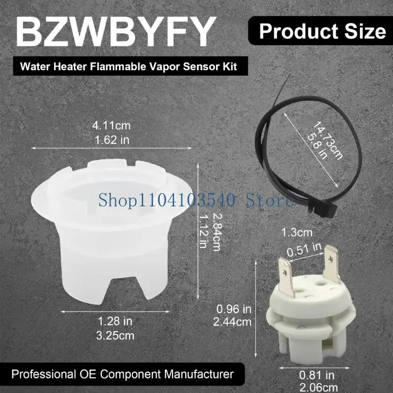02DC Detection for Water Heater Appliance Repair, Combustion-Fume Assembly with Terminal and Cable Tie for Existing Part Review