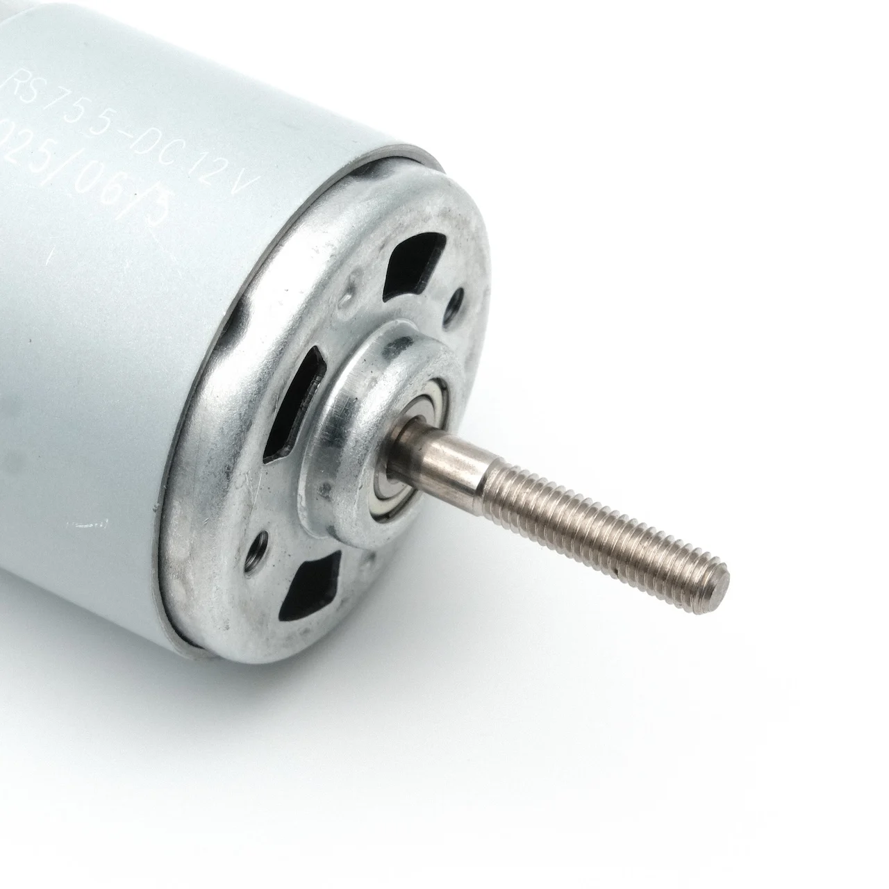 Lithium Electric Lawn Mower Accessories 755 DC Motor 12V 18V 21V Cordless Weeder 5mm Screw Threaded Shaft