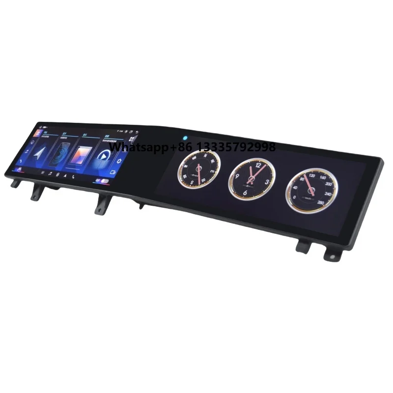 

21 Inch Dual Screen Android Car Multimedia Radio for BMW5 Series F10 F11 CIC NBT 2010-2017 Auto GPS Navigator WiFi 4G Bluetooth