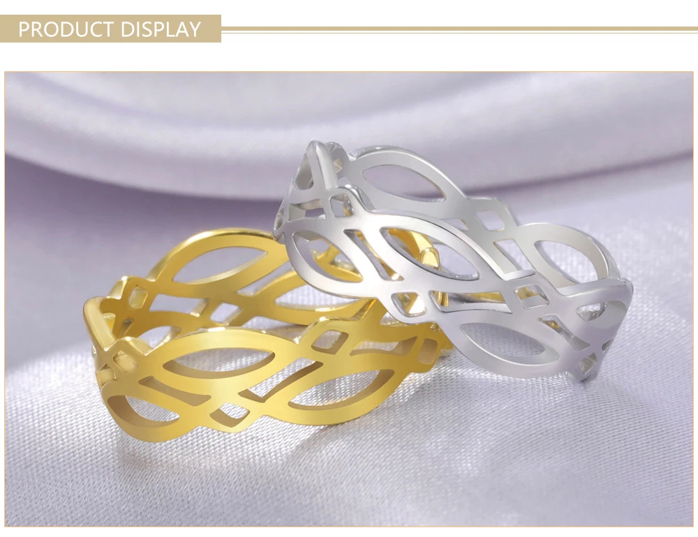 Skyrim Neuer Edelstahl Geometrischer Ring für Damen und Herren Einfache Fingerringe 2026 Modeschmuck Verlobungsgeschenk für Liebende Großhandel – Detail 3