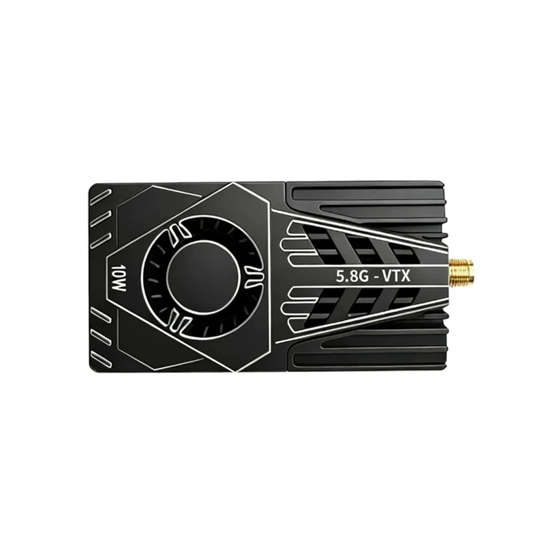 Super Sale 5.8 10W VTX FPV Video Transmission PIT/25mW/1W/5W/10W Adjustable IRC Tramp Protocol for Long-Distance Flights