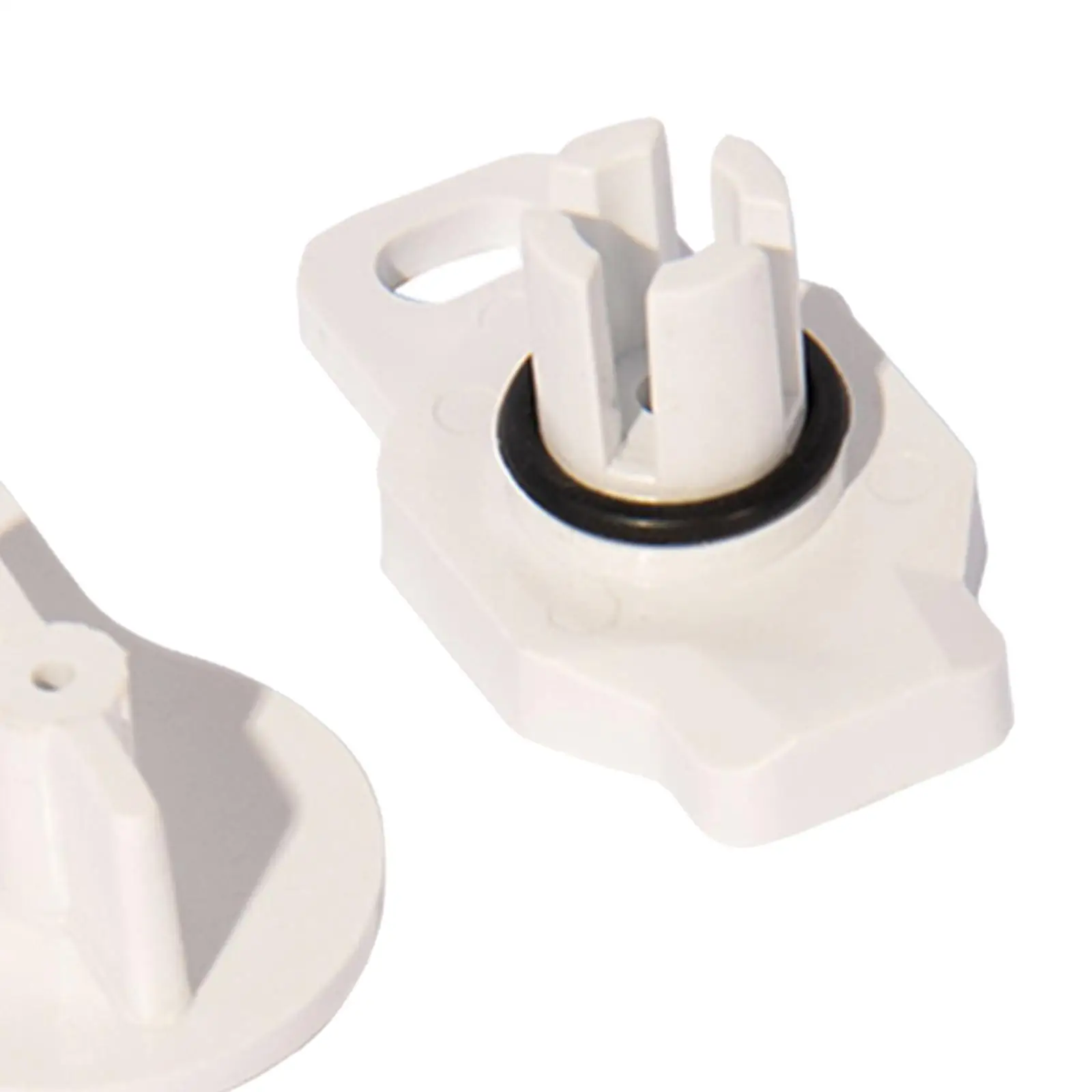 Marine Plastic Manhole Cover Latch White Replacement Latch