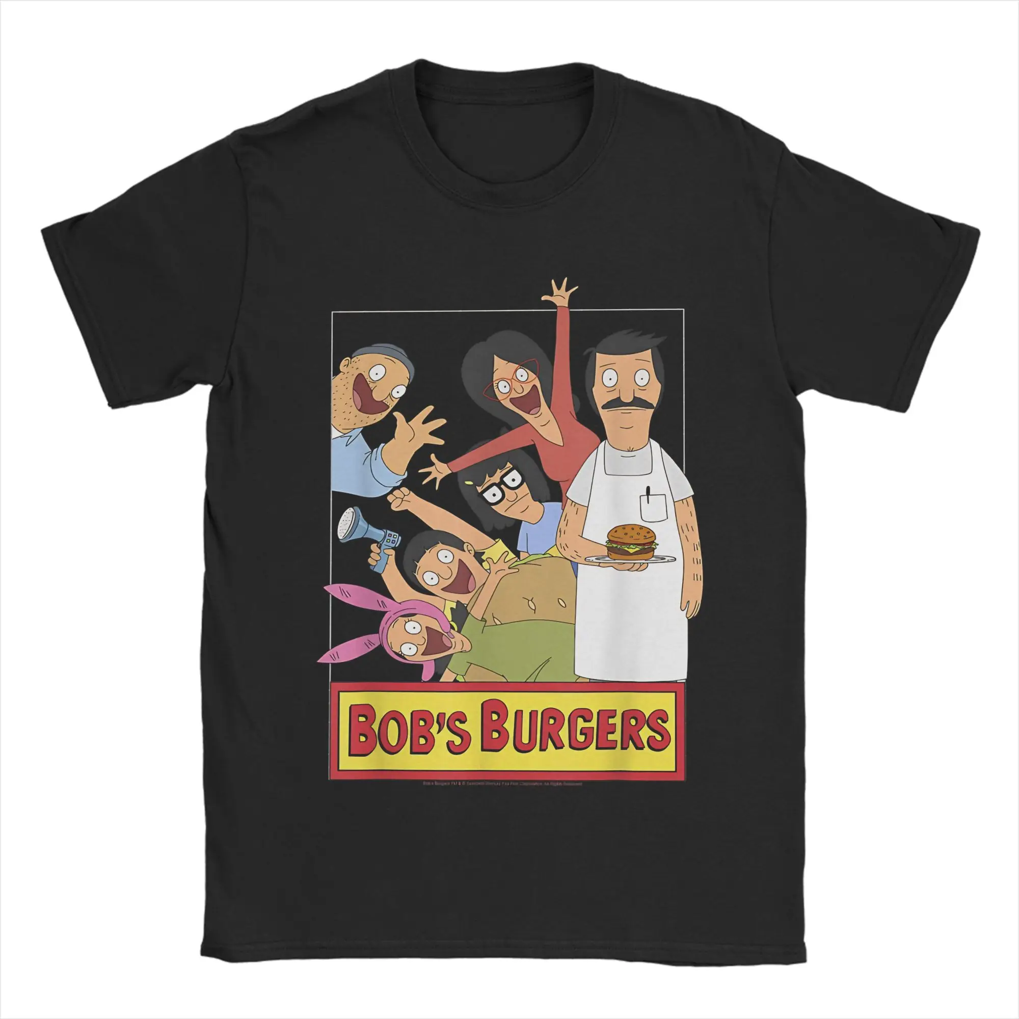 Men Women B-Bobs Burgers Thanksgiving Song T Shirt 100% Cotton Graphic Tee Shirts Happy Thanksgiving  Clothing Outfits