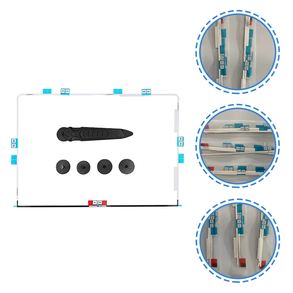 

1Set LCD Panel Adhesive Tape Replacement Sticker Set Practical Opening Wheel Tool for Computer Display Screen Repair Maintenance
