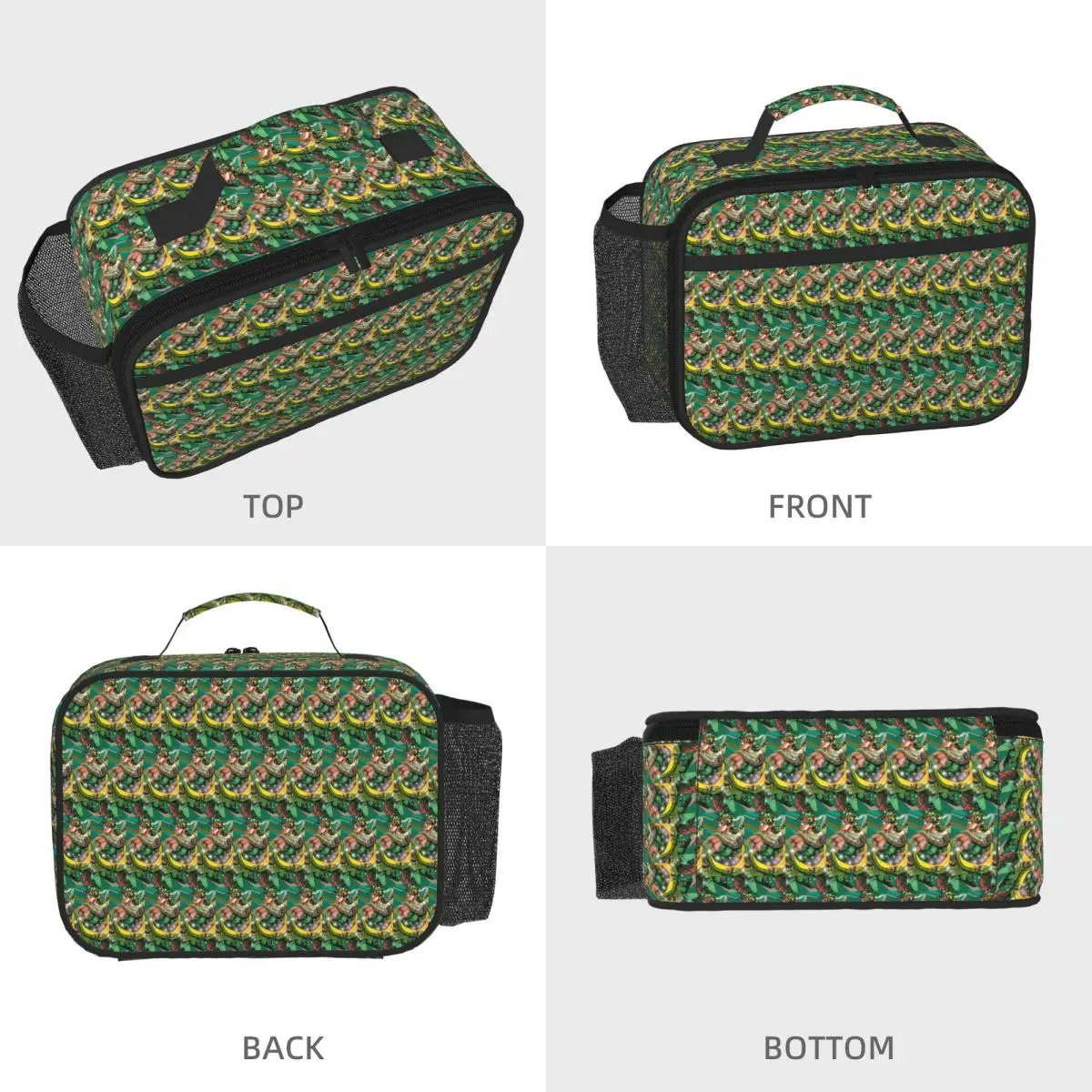 Jojo Bizarre Adventure Joseph Joestar Anime Insulated Lunch Bag for Kids School Cooler Thermal Food Box Tote Lunch Boxes