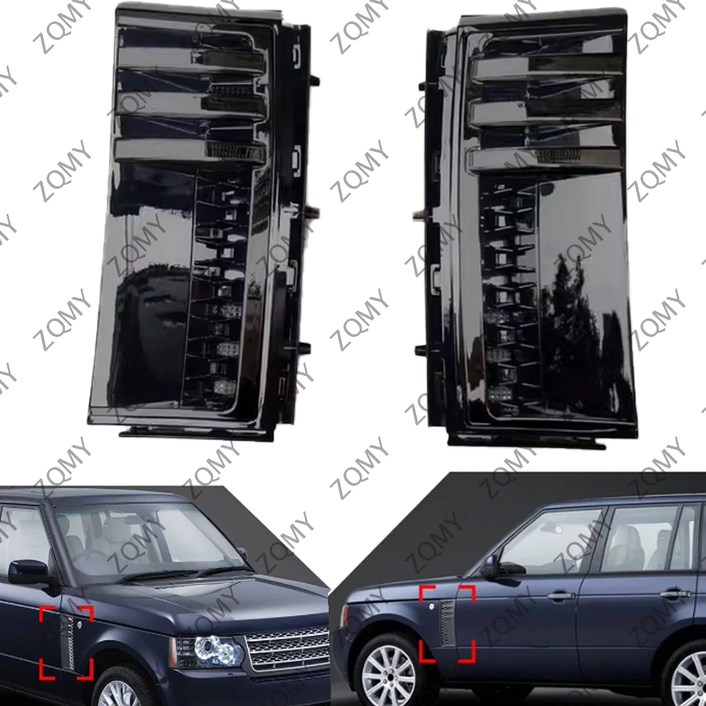 

2 шт., автомобильная решетка для боковых крыльев Land Rover Range Rover L322 2002 2003 2004 2005 2006 2007 2008 2009 2010 2011 2012