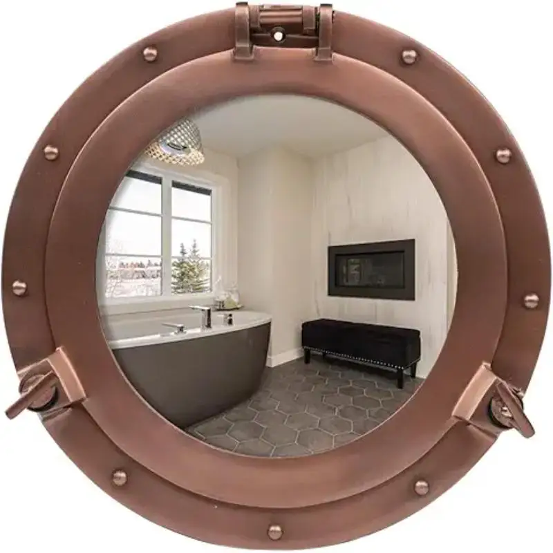 New Condition Used Customized Brass Nautical Ship Porthole Marine Hardware For Yacht Cabin Boat Window From Indian Exporter