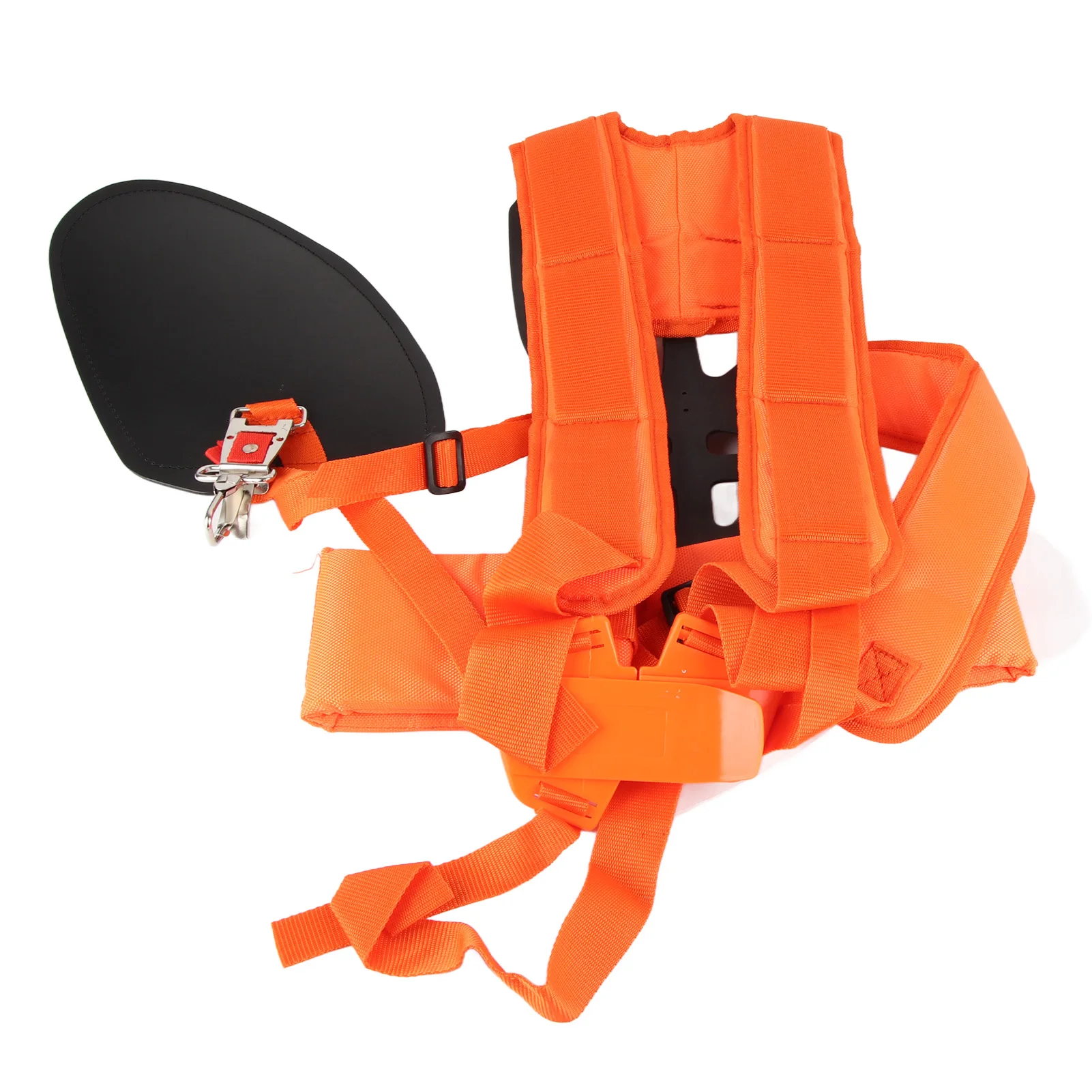Adjustable Trimmer Strap, Adjustable Lawn Mower Strap with Soft Pad Labor Saving Garden Trimmer Double Shoulder Strap