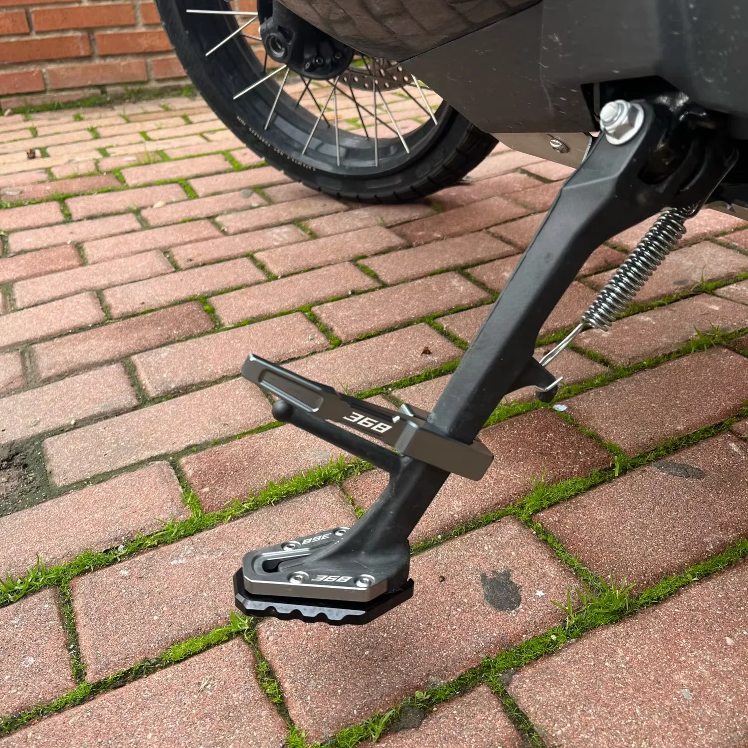 For ZONTES 368G 368E 368K 368 G 2024 2025 2026 501G Motorcycle Side Stand Extender Pad Foot Kickstand Enlarger 368G Accessories