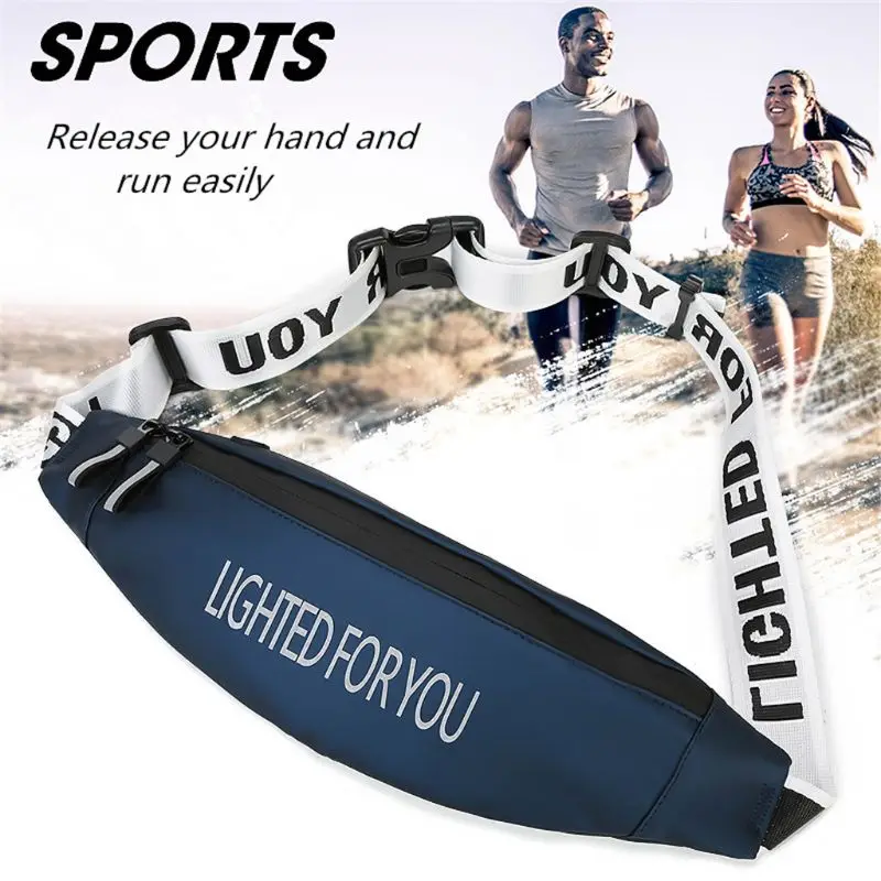 Outdoor Sport Waist Bag Running Waterproof Mobile Phone Waist Pack Bag Climbing Cycling Travel Shoulder Chest Bags