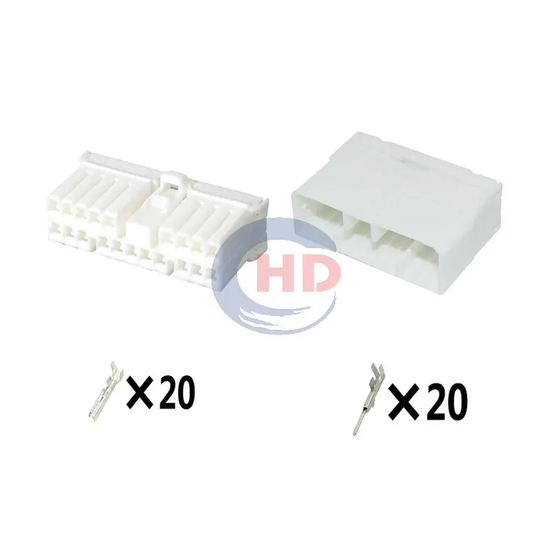 1-20 sets  20pin Headlight Controller Plug 1-174936-1 174952-1