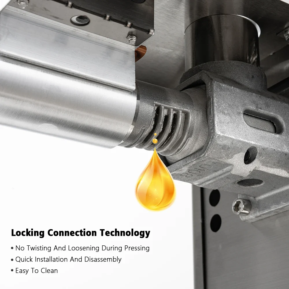 1500W 110V/220V Automatic Cold Press Oil Machine, Oil Cold Press Machine, Sunflower Seeds Oil Extractor,