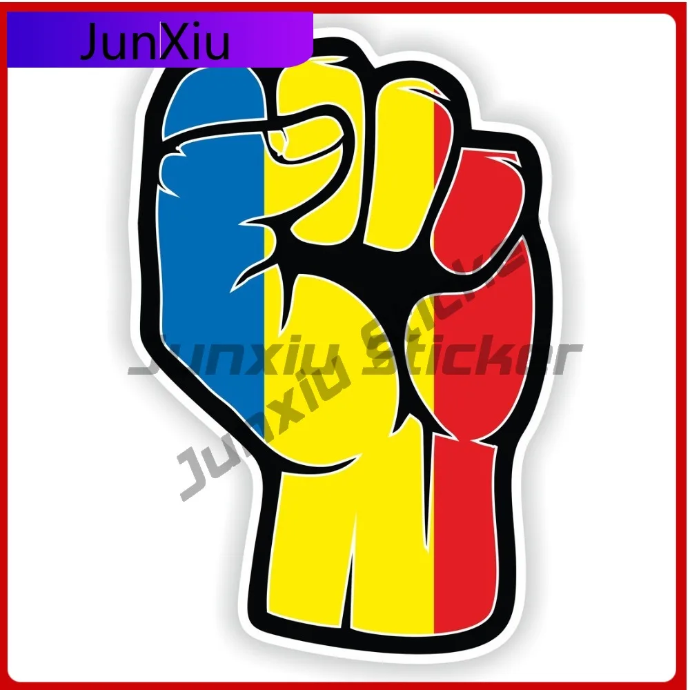 

Romania Art Cool Boat Waterproof Decal Vinyl Stickers Motorcycle Car UV Vinyl Waterproof Cool Hand Resistant Fist Decoration