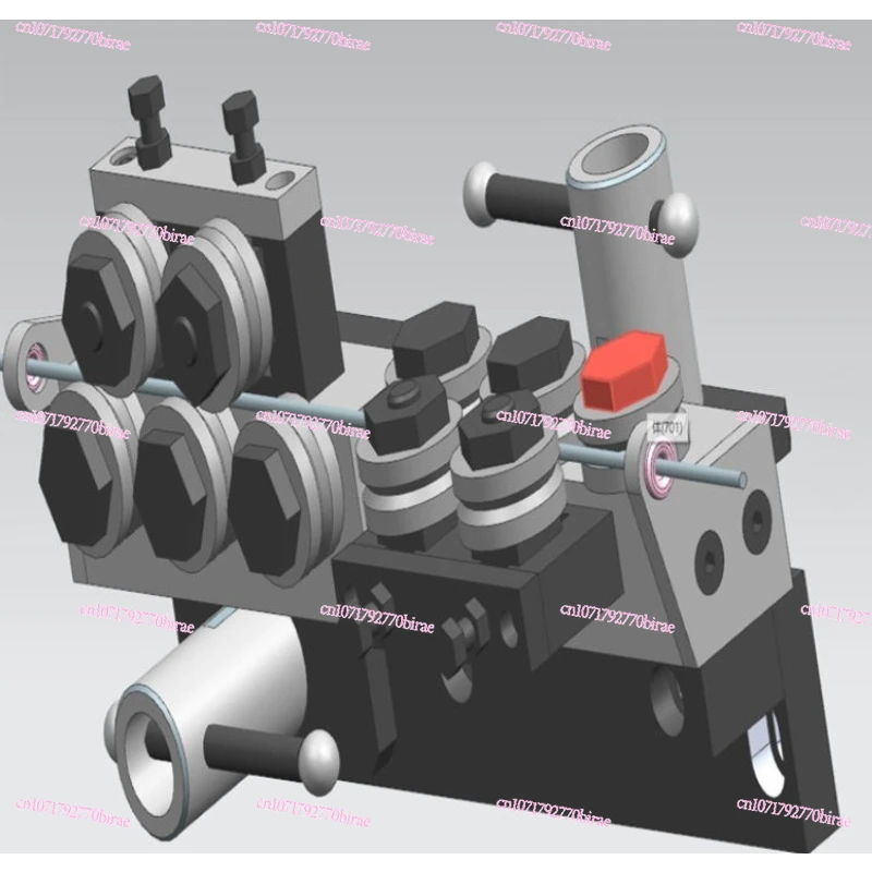 Metal Wire Straightener Straightening Machine Accessories with 10pcs Straighten Wheel