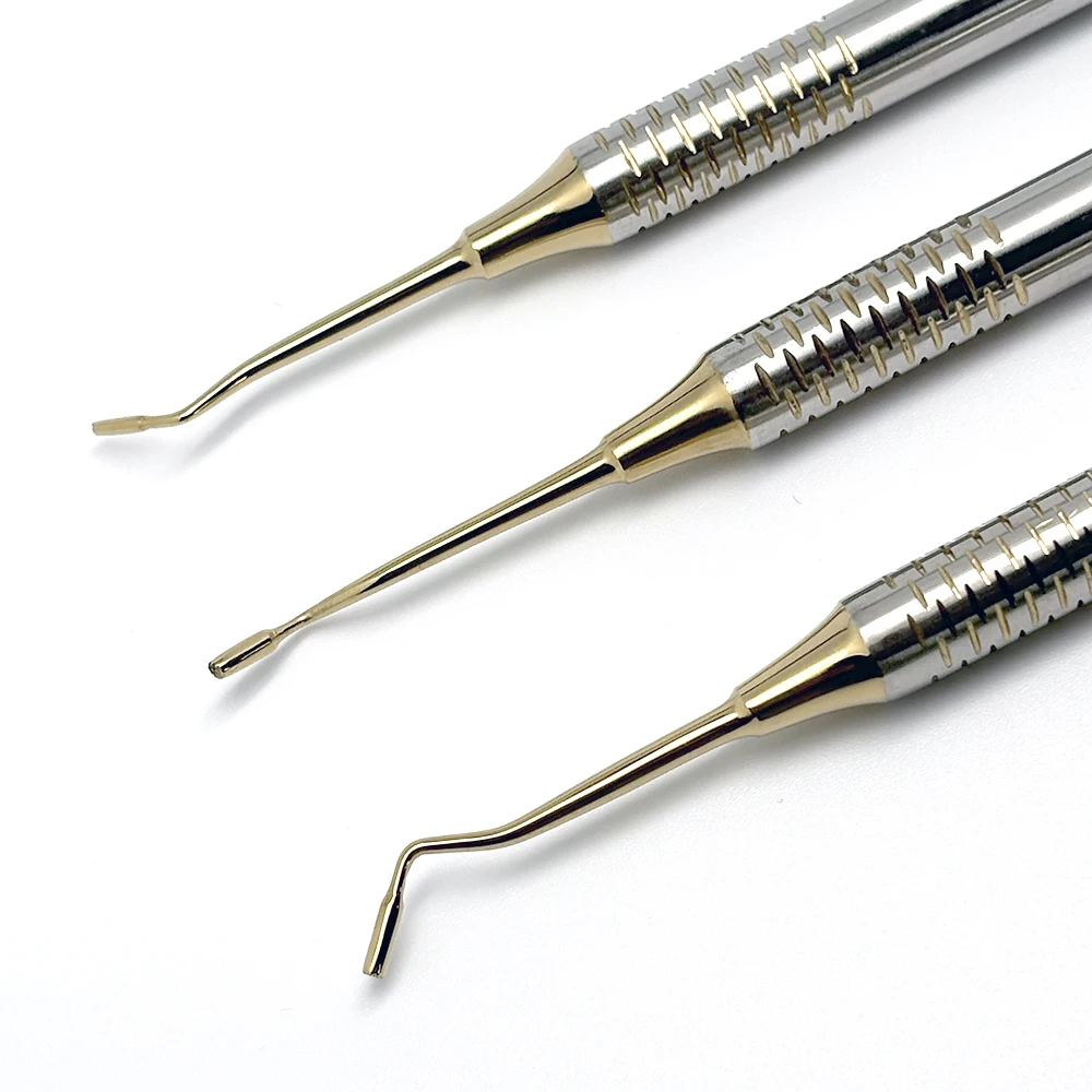 Dental  Filling Plugger Dental Composite Spatula Plated Head Filler Dental Equipment stainless steel Dental Instrument