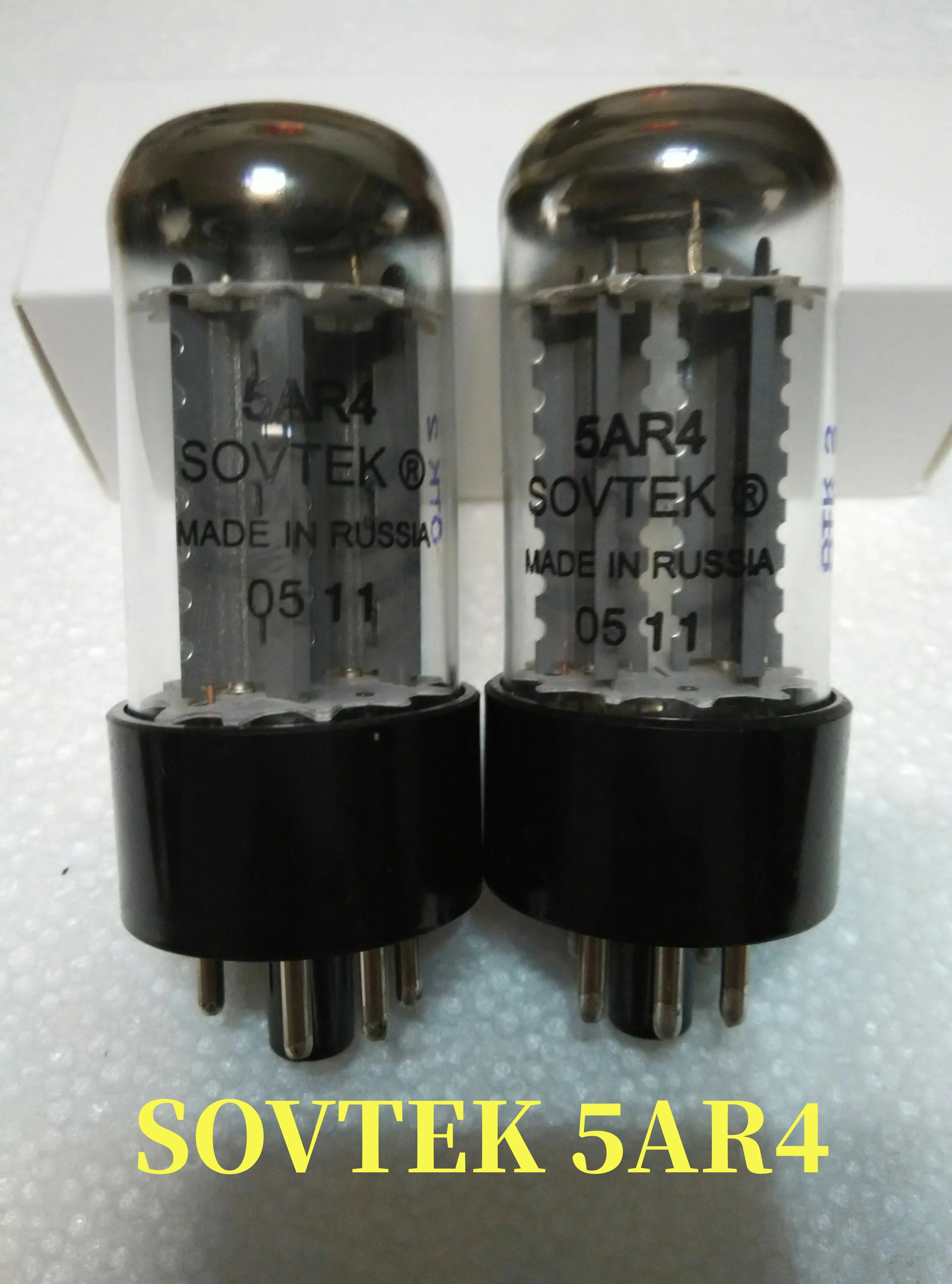 New Russian SOVTEK 5AR4 electronic tube replacement 5U4C 5U4M 5Z4P GZ34 rectifier tube