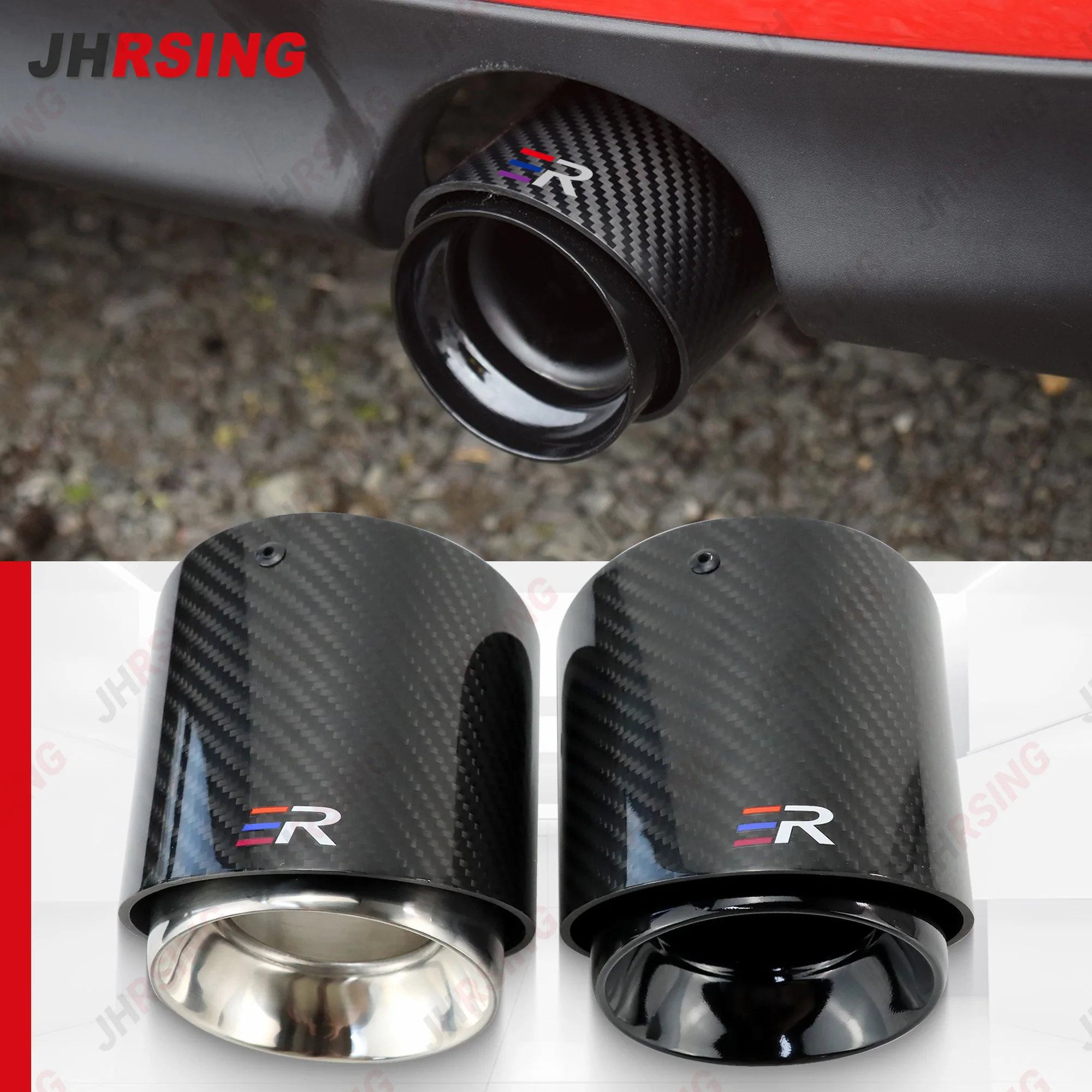 

1Piece Upgrade Carbon Fiber Muffler Pipe Modify Fit for Mini Cooper F56 Exhaust Tip R55 R56 R57 R58 R59 R60 R61 F54 F55 F57F60