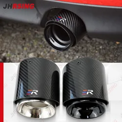 1Piece Upgrade Carbon Fiber Muffler Pipe Modify Fit for Mini Cooper F56 Exhaust Tip R55 R56 R57 R58 R59 R60 R61 F54 F55 F57F60