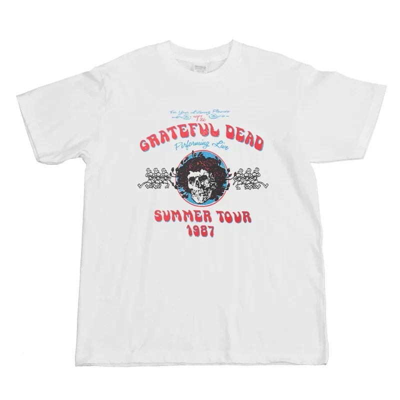 Grateful Dead rock band ACDC Nirvana Gunslinger Queen Beatles long short sleeved T-shirt graphic t shirts  pro choice