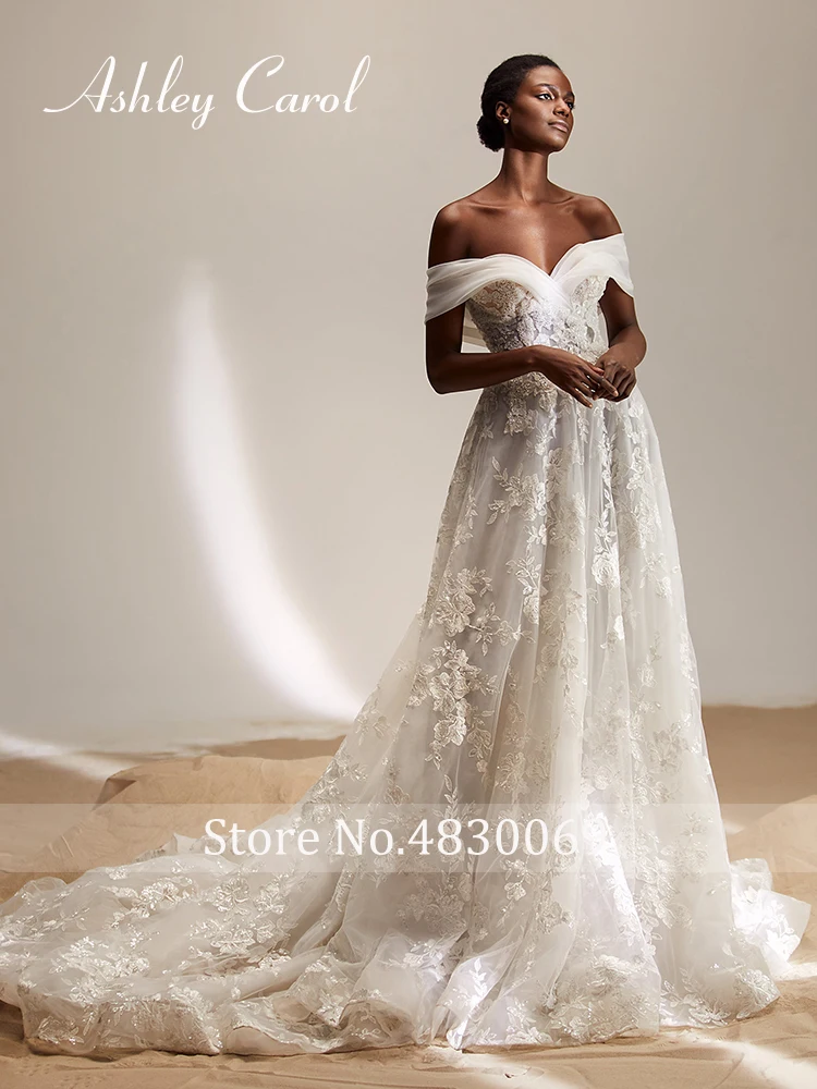 a-line wedding dress characteristics A-Line V-Neck Spaghetti Strap Wedding Dress with Delicate Bow Back