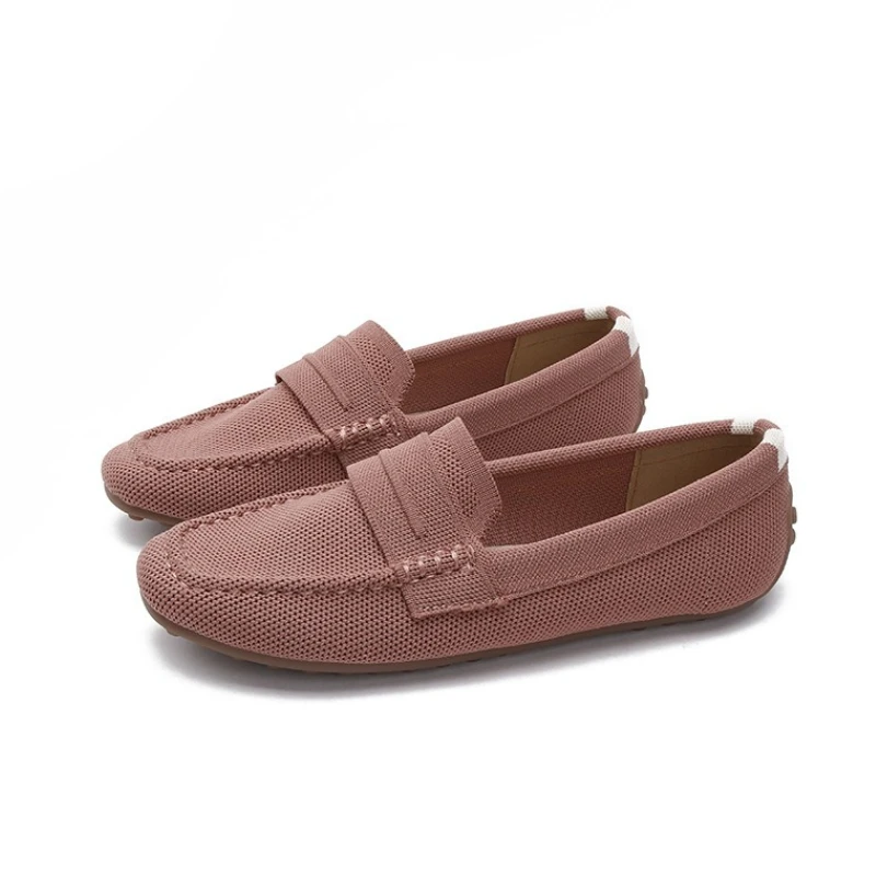 Loafers Women Summer New 's Mokasin Shoes Flat Loafers  Slip-on Flat Shoes Runway Formal Business Walk Shoes view 2