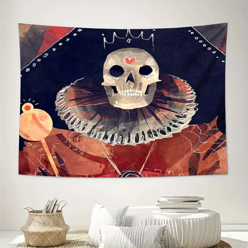 Vintage Tapestry Medieval Renaissance Throne Room Wall Hanging Gothic Decor Home Art