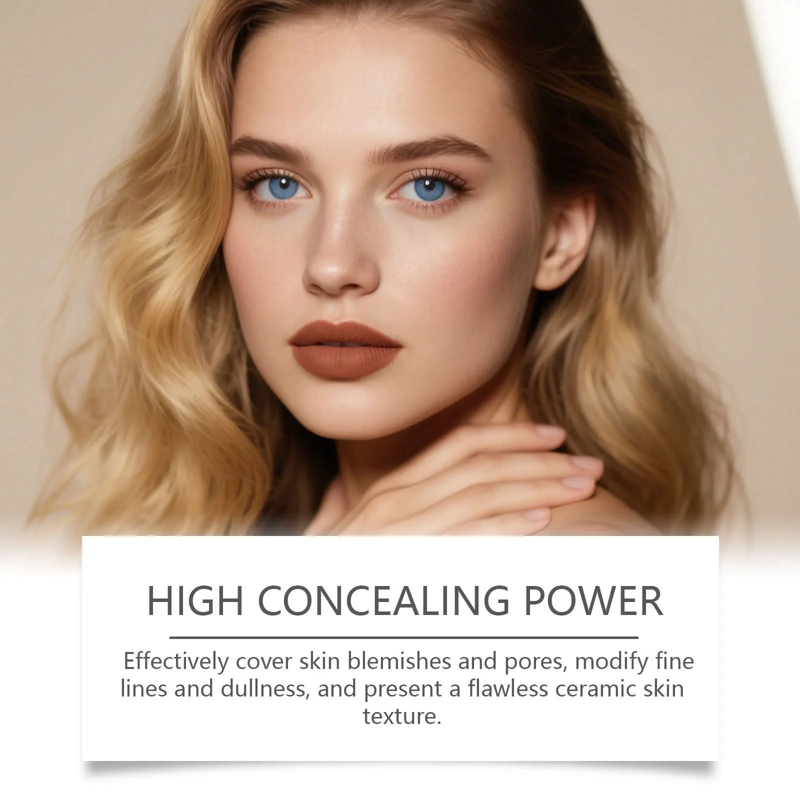 Zestaw korektorów i podkładek w sztyfcie zmieniających kolor - lekki, matowy wykończenie, naturalny, bezszwowy, przyjazny dla skóry, przenośny zestaw podkładek