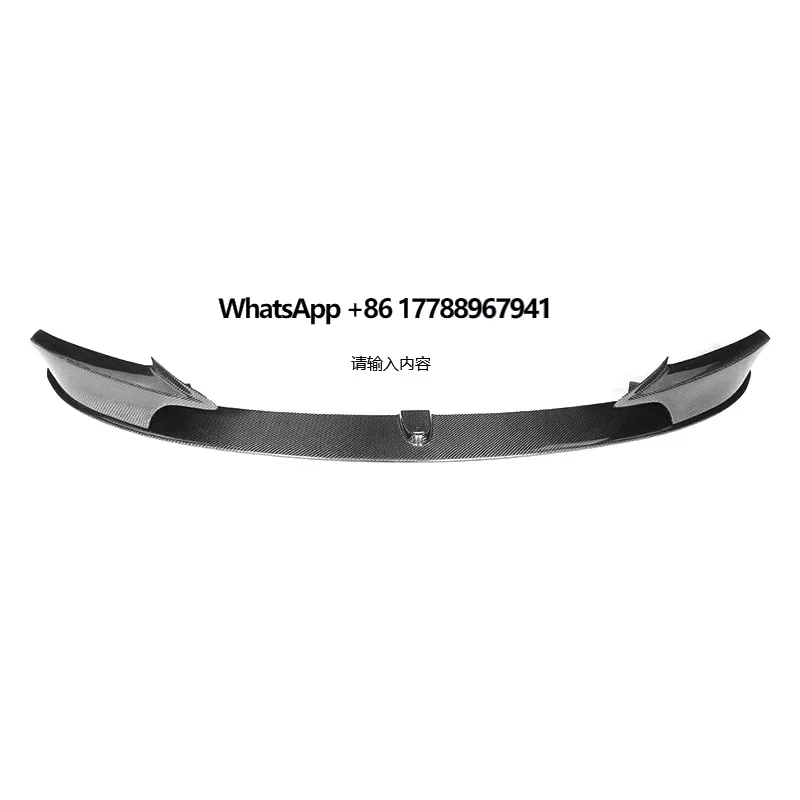 

For MP Carbon Front Spoiler 3 Series GT F34 MT Carbon Fiber Front Bumper Lip 2012+
