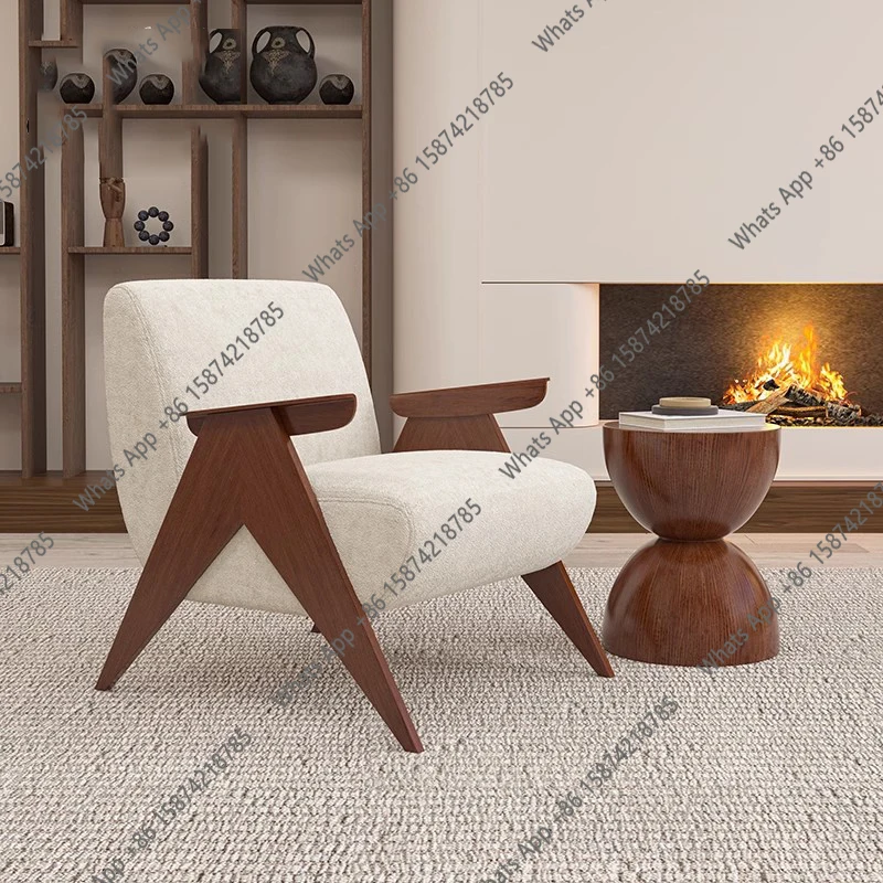 

Винтажные удобные стулья для гостиной, современное коричневое кресло-пуфы, стулья для взрослых, дизайн спальни, скандинавская мебель для дома Sillas De Sala