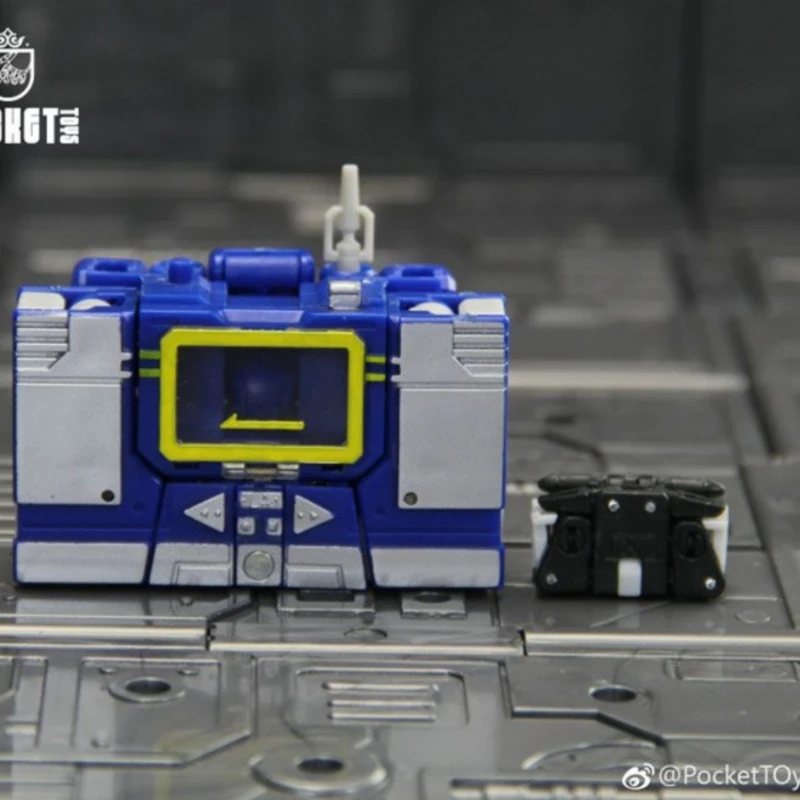 الطبعة الثانية PT-04 Soundwave PT04 شريط التحول G1 حرب الجيب الصغيرة KO عمل الشكل روبوت تشوه لعب الاطفال هدية