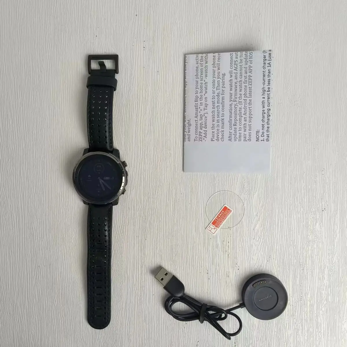 Amazfit 스마트 워치 Stratos 3 남성용 스마트워치, GPS 블루투스, 5ATM 방수 디스플레이, 데모 머신, 박스 없음