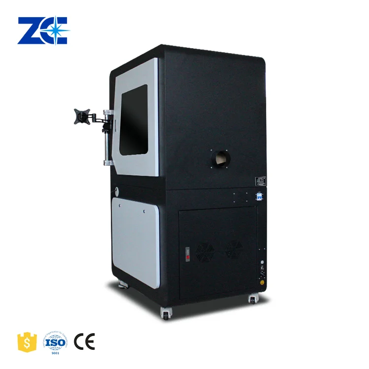 One Click Automatic Focusing Electric Dual Red Light Dot Peen Mini High-Power Fiber CNC Air-Cooled DXF PLT Marking Machine