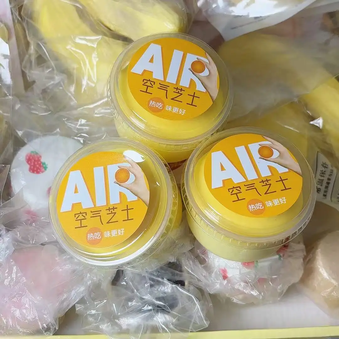 الرطب لينة محاكاة بولي PU جولة الجبن الغذاء انتعاش بطيء قرصة اللعب لطيف اسفنجي كعكة ضغط تململ الضغط لعبة هدية #2