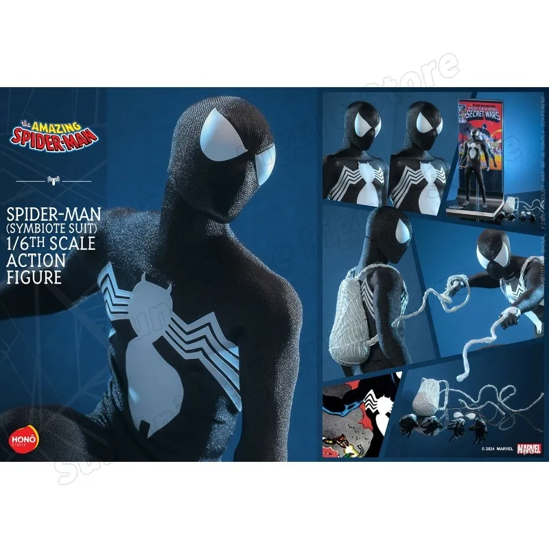 Nuovi giocattoli caldi originali HS004 Marvel Comics - Spider-Man (abito Symbiote) Action Figures Marvel Legends