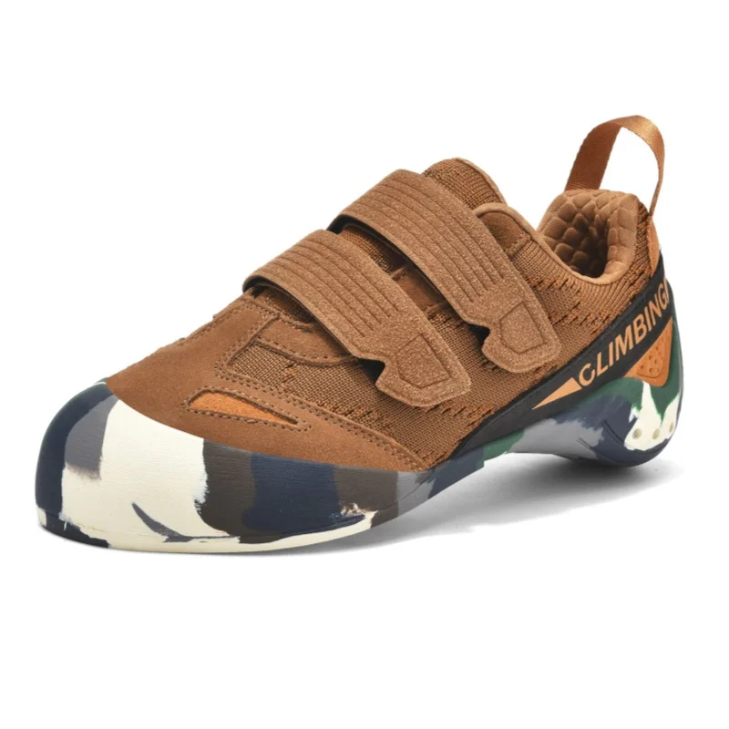Professional Rock-Climbing Shoes Adolescent Indoor Outdoor Climbing Shoes Beginners Entry-level Bouldering Training Sneakers