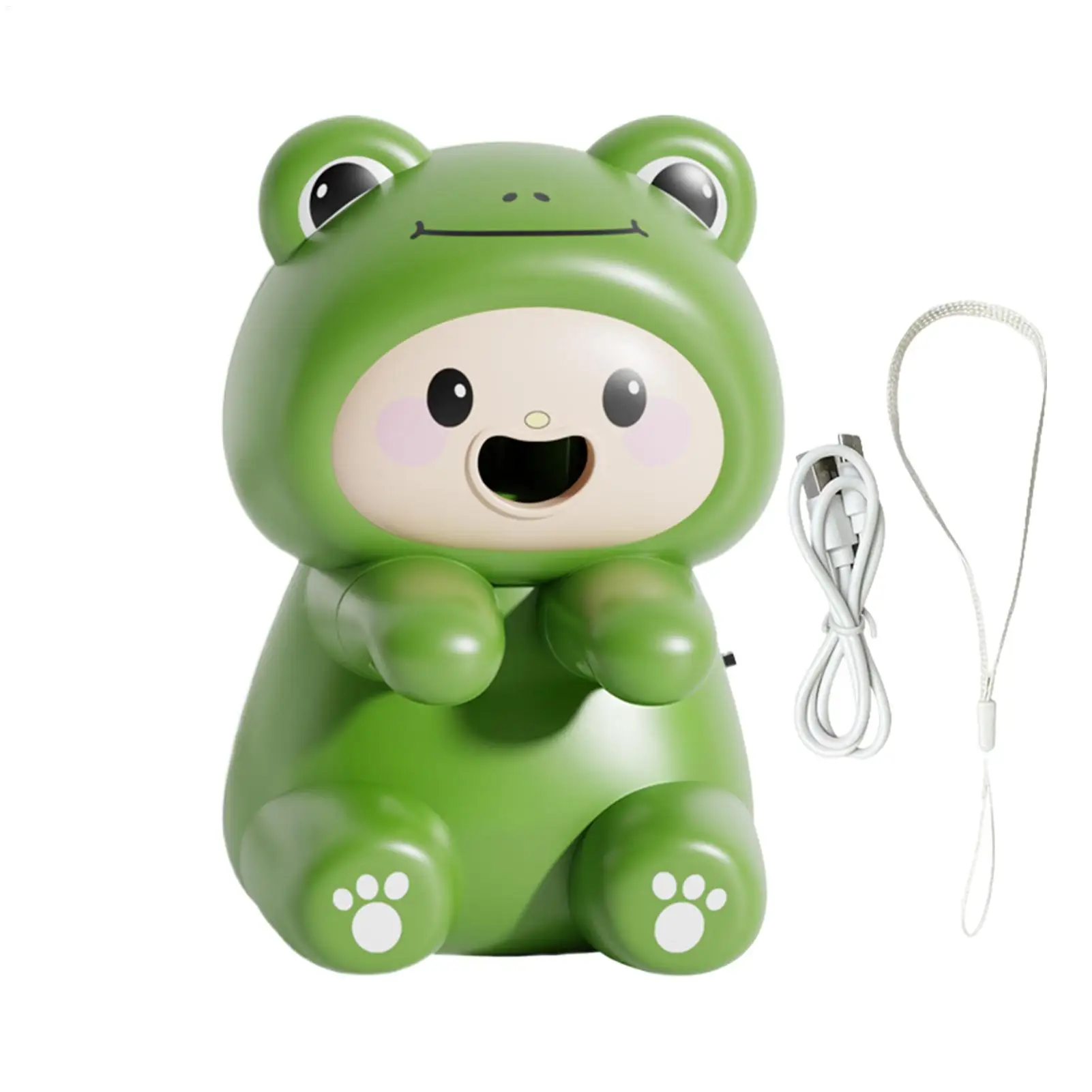 Food Fans Clip Type Small Blow-Up Device Animal Design USB Charging Portable Fans That Blow Cold Air for Noodle Coffee Tea Hot - view 2