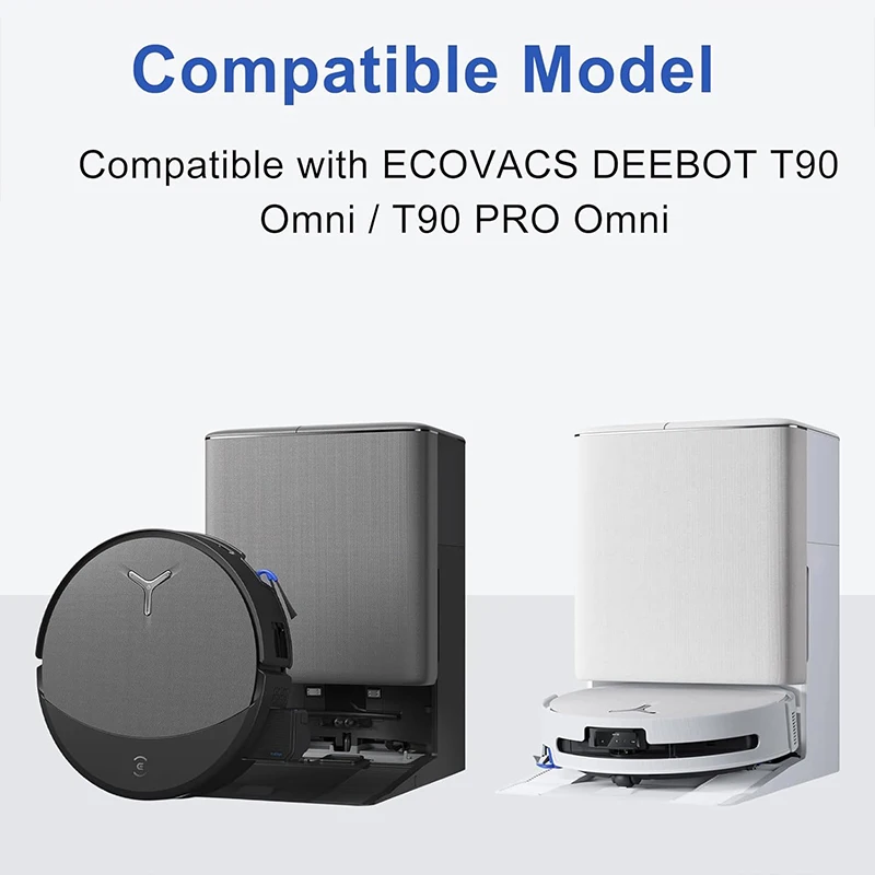 For Ecovacs T90 Pro Omni / X9S Pro Omni Robot Vacuum Cleaner Accessories Main Brush Replacement Parts