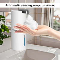 380ML Bathroom Kitchen Foam/Liquid Soap Bottle Hand Wash Sanitizer Machine Modern Design Automatic Smart Sensor Soap Dispenser