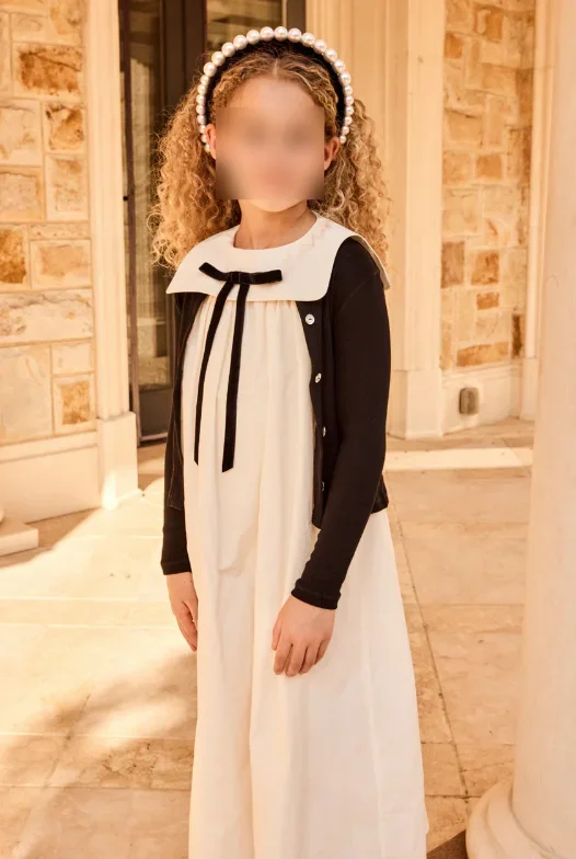 Elegant Sleeveless Flower Girl Dress for Formal Party Communion Dress Wedding Ceremonies Formal Receptions Parties Customizable