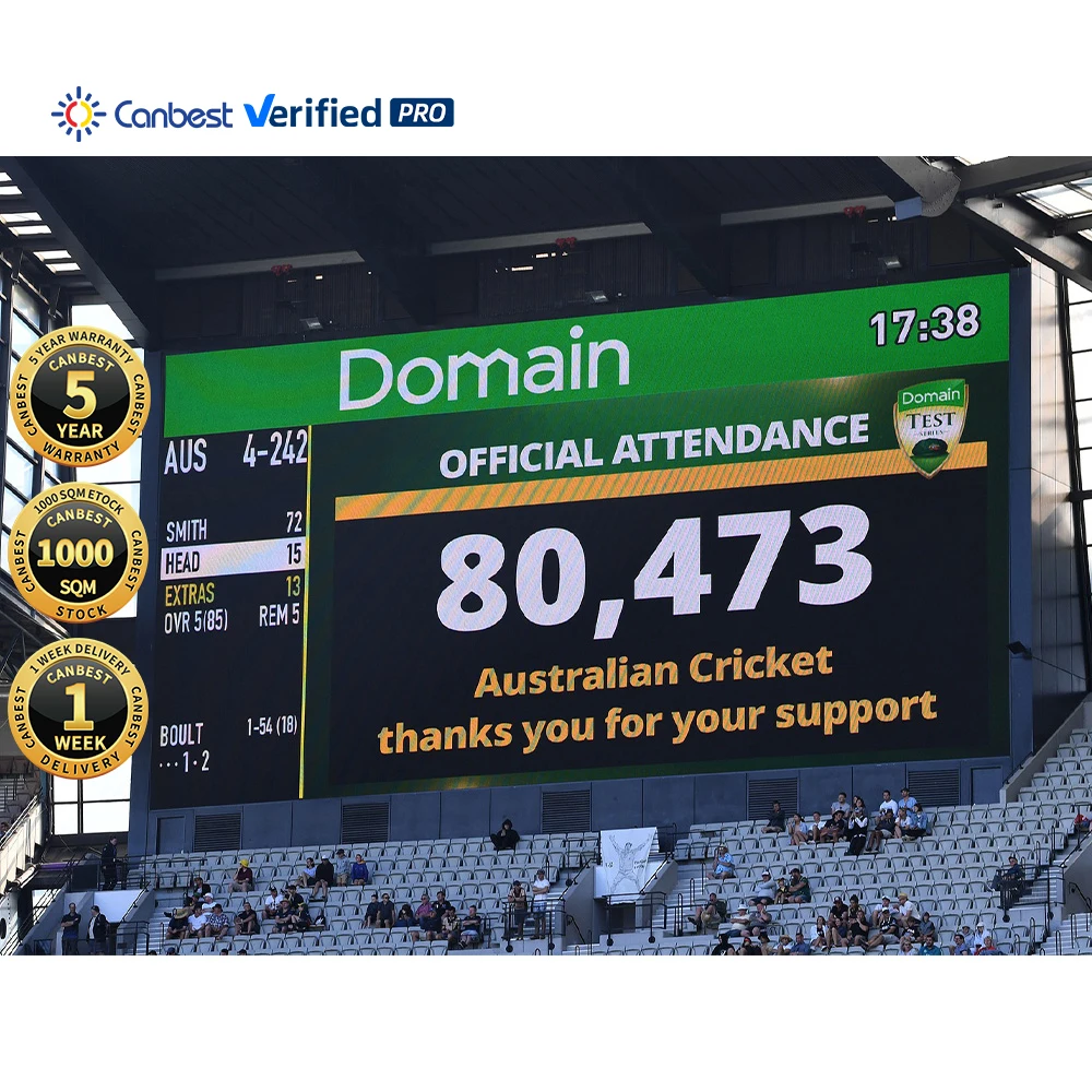 P6 P10 Outdoor Cricket Live Scores Led Digital Scoreboard Screen Score Board Boards Advertising Led Display for Football Field