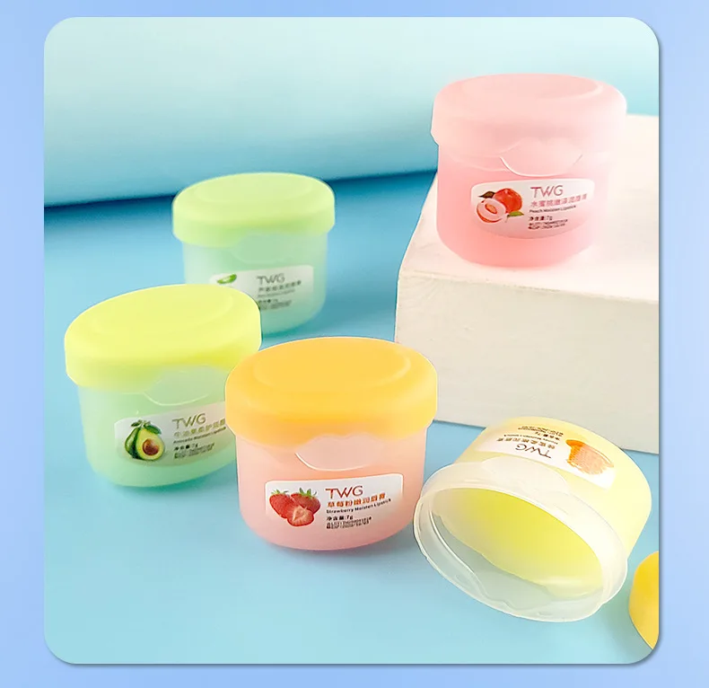 Bálsamo labial de gelatina de petróleo branco TWG - repara lábios secos, rachados e evita rachaduras e base de maquiagem perfeita