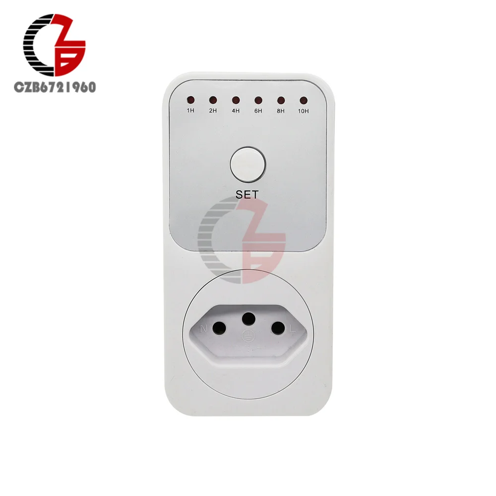 AC 220V Intelligent Timer Socket Timer Switch Countdown Electronic Timer Switch Controller Smart Control Plug-In For Smart Home