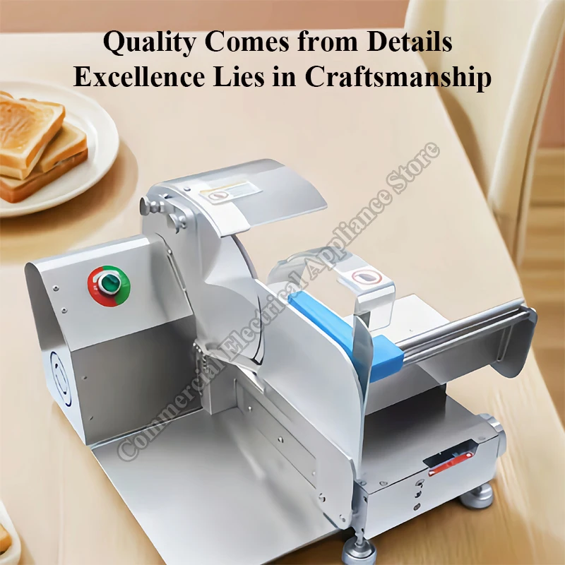 Bread Toast Slicer Commercial Stainless Steel Bread Loaf Cutter Electric Processor Machine Kitchen Appliance Toast Processor