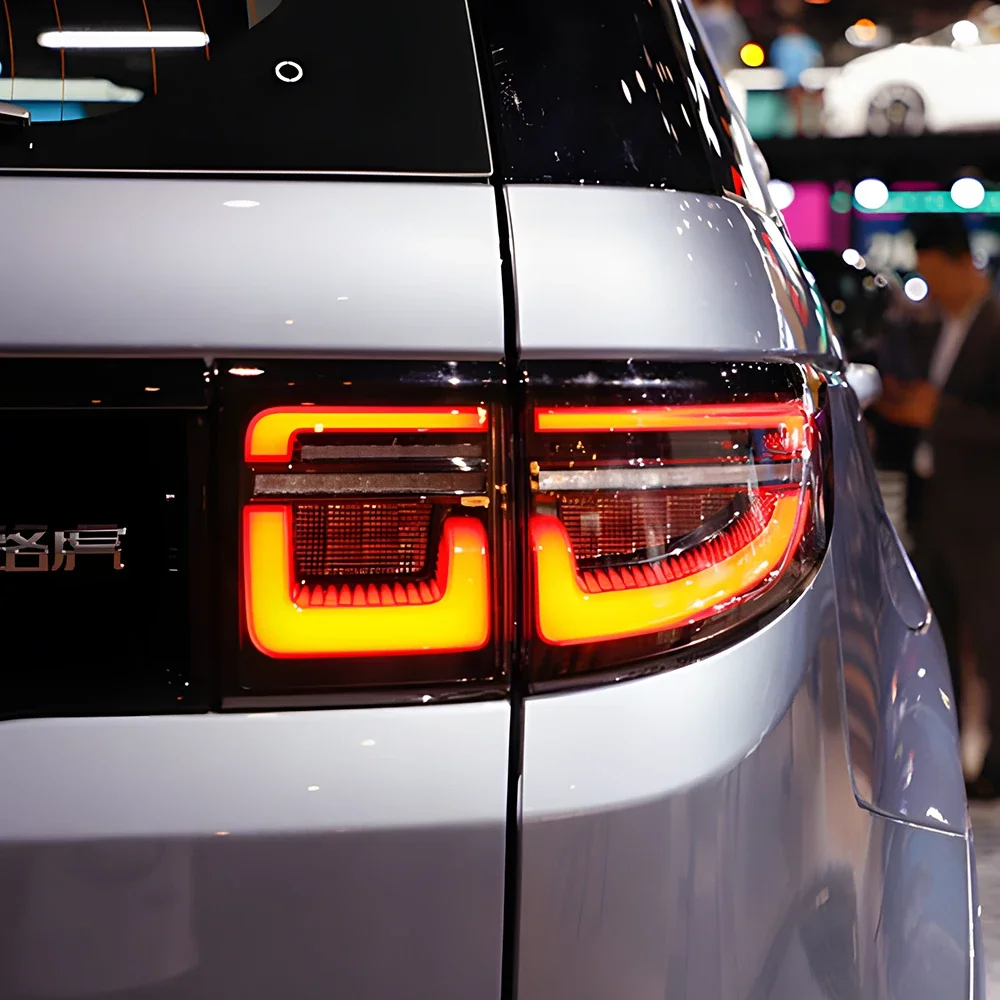 

Автомобильные задние фонари в сборе для Land Rover Discovery 2016-2019, светодиодные автоматические задние фонари, обновленные стримеры, аксессуары для стоп-сигналов