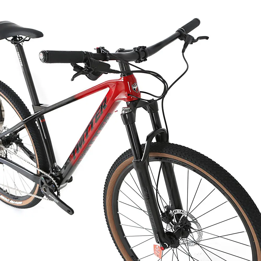 TWITTER new PREDATORpro carbon fiber off-road mountain bike 27.5/29X15/17/19/21 bucket axle 12*148mm street mountain bike
