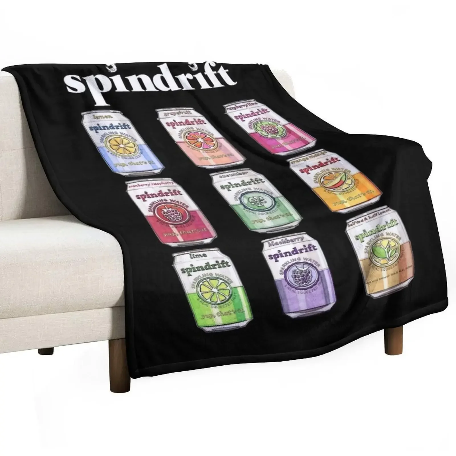 Плед Spindrift: Теплое одеяло для офиса, дивана и кровати